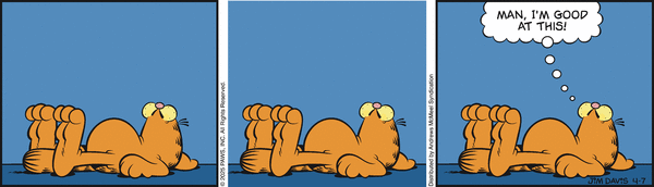 Garfield, April 7, 2025