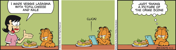 Garfield, April 11, 2025
