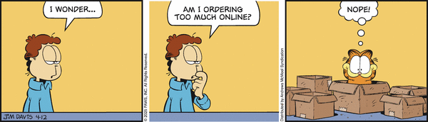 Garfield, April 12, 2025