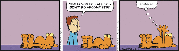 Garfield, April 14, 2025