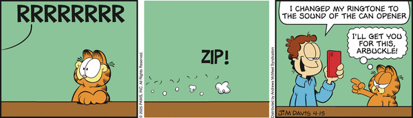 Garfield, April 15, 2025