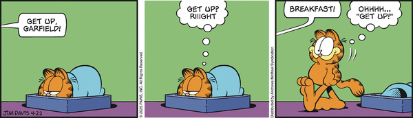 Garfield, April 22, 2025
