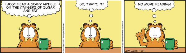 Garfield, April 24, 2025