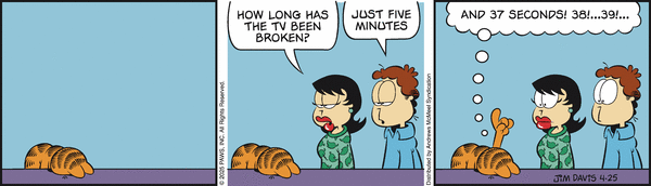 Garfield, April 25, 2025