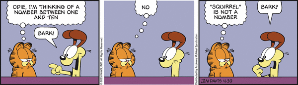 Garfield, April 30, 2025