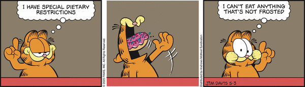 Garfield, May 3, 2025