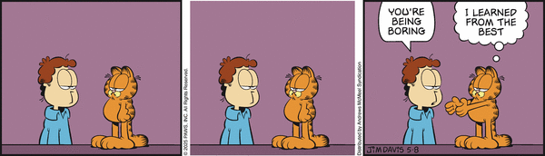 Garfield, May 8, 2025
