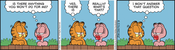 Garfield, May 9, 2025