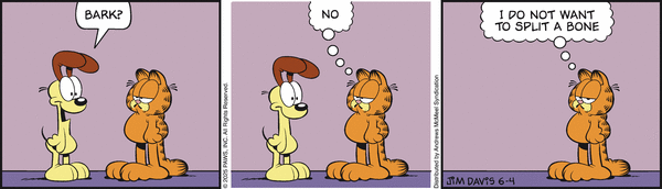 Garfield, June 4, 2025