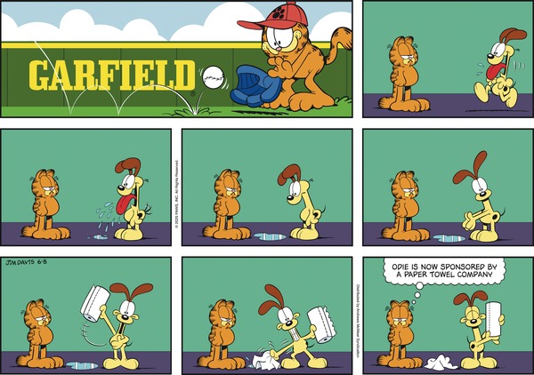 Garfield, June 8, 2025