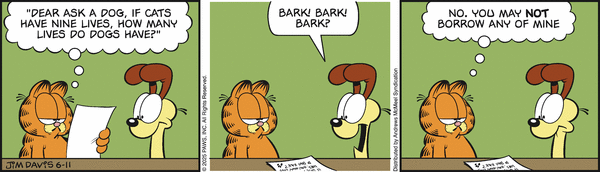Garfield, June 11, 2025