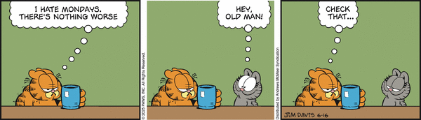 Garfield, June 16, 2025
