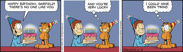 Garfield, June 19, 2025