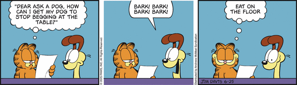 Garfield, June 25, 2025