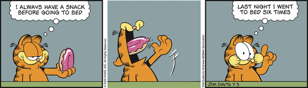 Garfield, July 3, 2025