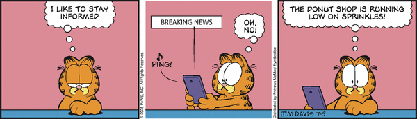 Garfield, July 5, 2025