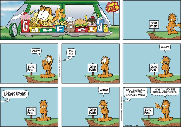 Garfield, July 6, 2025