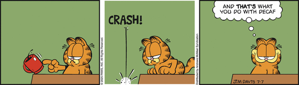 Garfield, July 7, 2025