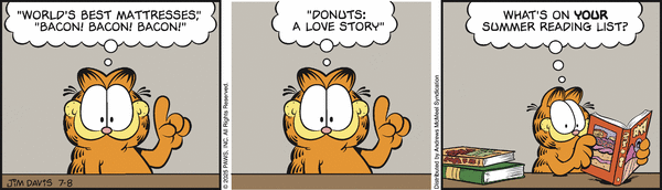 Garfield, July 8, 2025