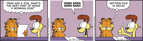 Garfield, July 9, 2025