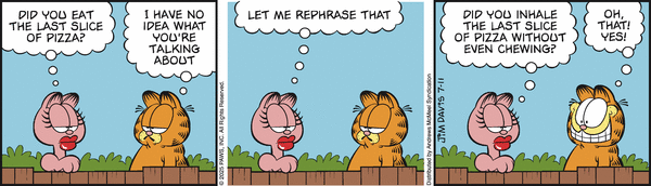 Garfield, July 11, 2025