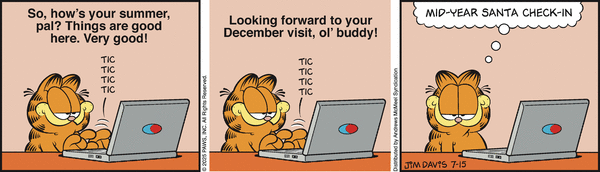 Garfield, July 15, 2025