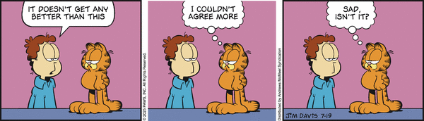 Garfield, July 19, 2025