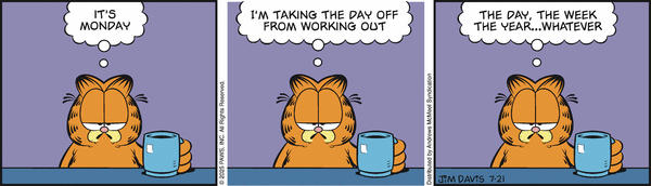 Garfield, July 21, 2025