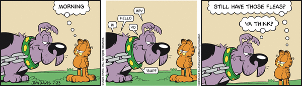 Garfield, July 23, 2025