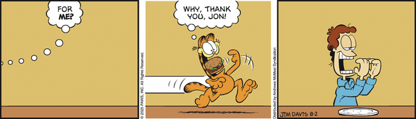 Garfield, August 2, 2025