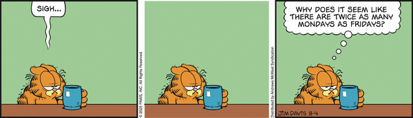 Garfield, August 4, 2025