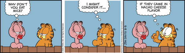 Garfield, August 8, 2025