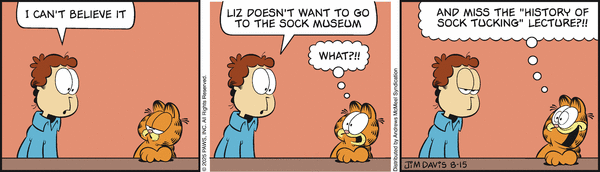 Garfield, August 15, 2025