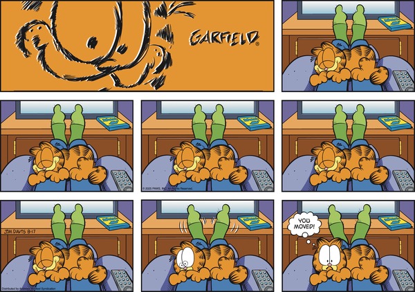 Garfield, August 17, 2025