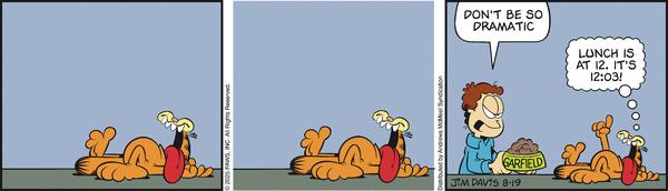 Garfield, August 19, 2025