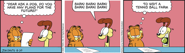 Garfield, August 20, 2025
