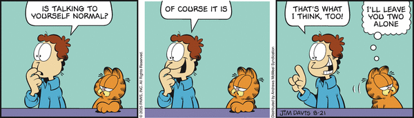 Garfield, August 21, 2025