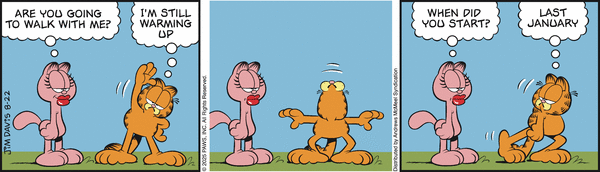 Garfield, August 22, 2025