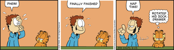 Garfield, August 23, 2025