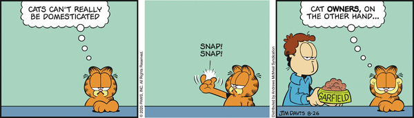 Garfield, August 26, 2025