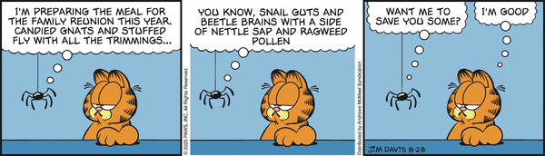 Garfield, August 28, 2025