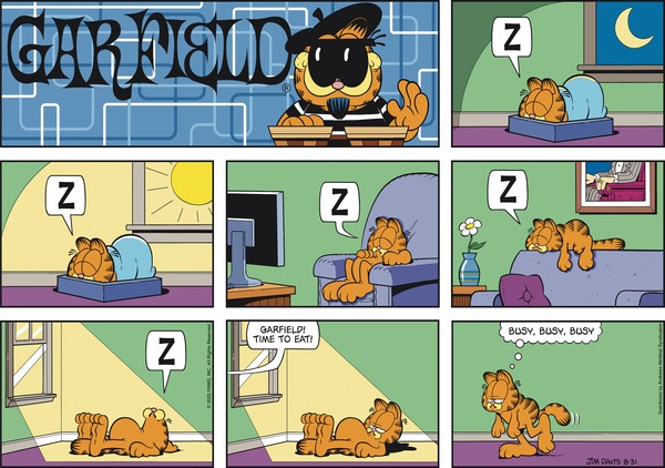 Garfield, August 31, 2025