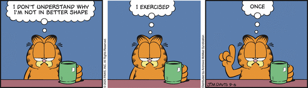 Garfield, September 6, 2025
