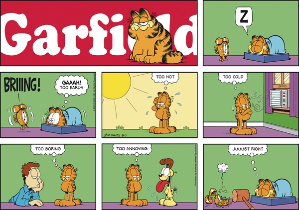 Garfield, September 7, 2025
