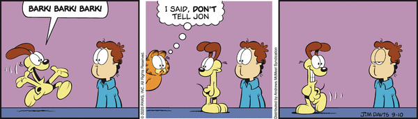 Garfield, September 10, 2025