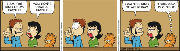 Garfield, September 12, 2025
