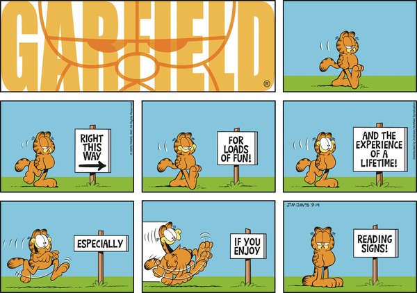 Garfield, September 14, 2025