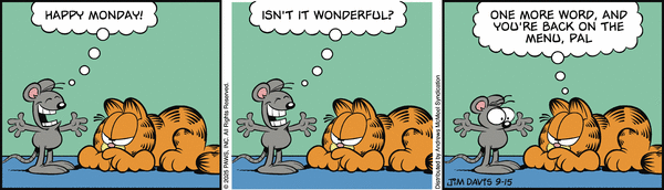 Garfield, September 15, 2025