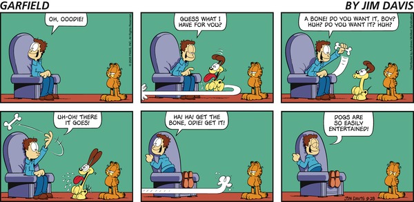 Garfield, September 28, 2025