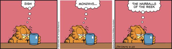 Garfield, September 29, 2025